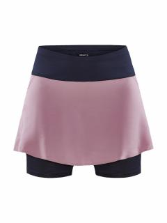 Craft PRO Hypervent 2in1 běžecká sukně Barva: Růžová, Velikost: XL