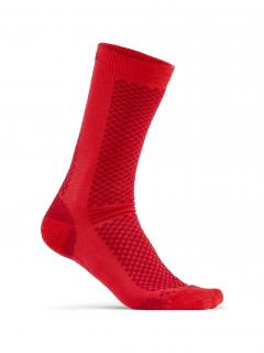 Craft Warm 2pack ponožky Barva: Červená, Velikost: 34-36