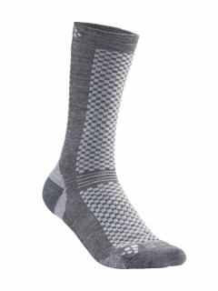 Craft Warm 2pack ponožky Barva: Šedá, Velikost: 34-36