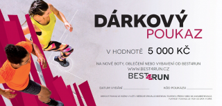 Dárkový poukaz Best4Run 5 000 Kč