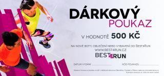 Dárkový poukaz Best4Run 500 Kč