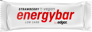 Edgar Energybar energetická tyčinka Příchuť: Jahoda low carb