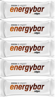 Edgar Energybar energetická tyčinka Příchuť: Kakao 5x 50 g