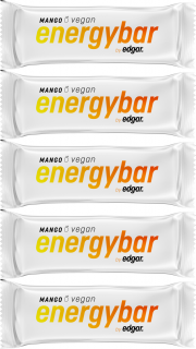 Edgar Energybar energetická tyčinka Příchuť: Mango 5x 50 g