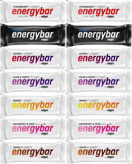 Edgar Energybar energetická tyčinka Příchuť: Mix příchutí - od každé 2