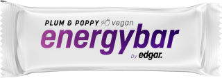 Edgar Energybar energetická tyčinka Příchuť: Švestka & mák