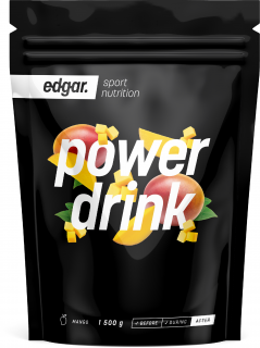 Edgar Powerdrink energetický nápoj Balení: 1 500 g, Příchuť: Mango