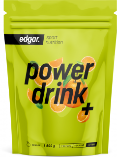Edgar Powerdrink+ energetický nápoj Balení: 1 500 g, Příchuť: Pomeranč