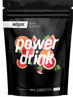 Edgar Powerdrink energetický nápoj Balení: 600 g, Příchuť: Grapefruit