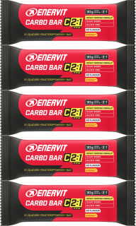 Enervit Carbo Bar C2:1 energetická tyčinka Příchuť: Bez příchutě 5x 45 g