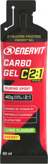 Enervit Carbo Gel C2:1 energetický gel Příchuť: Limetka