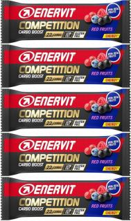 Enervit Competition Bar energetická tyčinka 30 g Příchuť: Červené ovoce 5x 30 g