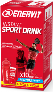 Enervit Instant Sport Drink energetický nápoj Balení: krabička 10x 16 g