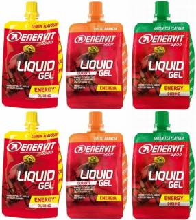 Enervit Liquid gel 60 ml Příchuť: Mix příchutí - od každé 2