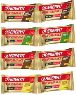 Enervit Performance Bar energetická dvoutyčinka 30+30 g Příchuť: Mix příchutí - od každé 1
