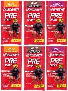 Enervit PRE Sport želé 45 g Příchuť: Mix příchutí - od každé 2