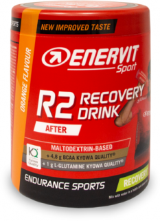 Enervit Recovery drink  R2  regenerační nápoj Balení: 400 g, Příchuť: Pomeranč