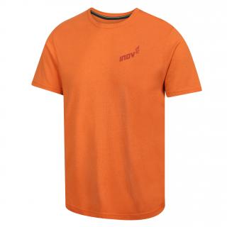 Inov-8 Graphic Tee Brand orange triko pánské Velikost: S