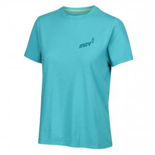 Inov-8 Graphic Tee Forged teal triko dámské Velikost: M