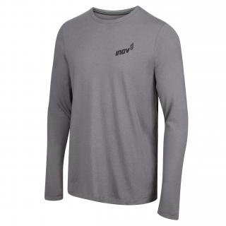 Inov-8 Graphic Tee LS Brand grey triko pánské Velikost: L