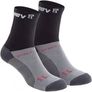 Inov-8 Speed Sock High black 2pack ponožky Velikost: L