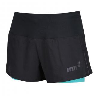 Inov-8 Trailfly Ultra 3  short black teal šortky dámské Velikost: M