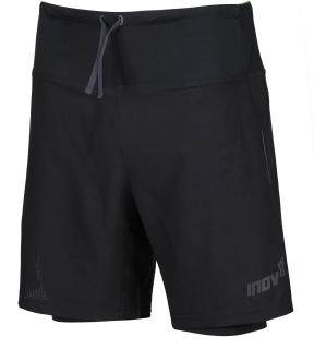 Inov-8 Trailfly Ultra 7  šortky 2v1 black pánské Velikost: XL