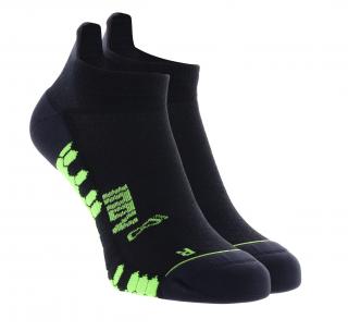 Inov-8 Trailfly Ultra Sock Low black green ponožky Velikost: L