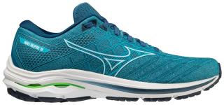 Mizuno Wave Inspire 18 moroccan blue white gibraltar sea pánské Velikost: 40,5