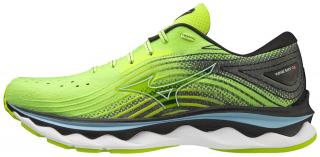 Mizuno Wave Sky 6 neo lime skywriting black pánské Velikost: 39