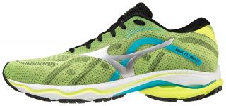 Mizuno Wave Ultima 13 safety yellow silver peacock blue pánské Velikost: 0