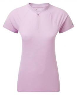 Montane Fem Dart Nano Zip T-shirt allium triko dámské Velikost: M