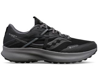 Saucony Ride 15 TR GTX  black charcoal nepromokavé pánské Velikost: 40,5