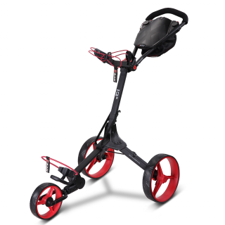 BIG MAX IQ 2 golfový vozík černo-červený  + Dárková krabička týček