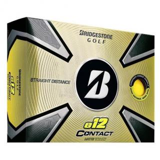 BRIDGESTONE e12 Contact 23 golfové míčky - žluté (12 ks)