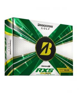 BRIDGESTONE Tour B RXS golfové míčky žluté (12 ks)