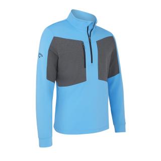 CALLAWAY Aquapel 1/2 Zip Mixed pánská mikina modrá Velikost oblečení: XL