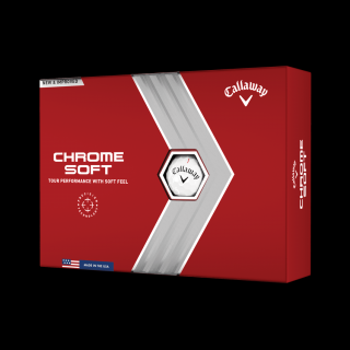 CALLAWAY Chrome Soft golfové míčky (12 ks)