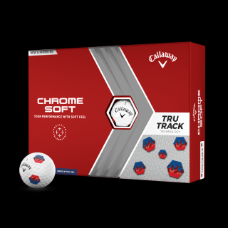 CALLAWAY Chrome Soft TruTrack golfové míčky (12 ks)