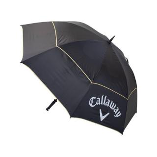 CALLAWAY Epic Star deštník double canopy 64  černo-zlatý