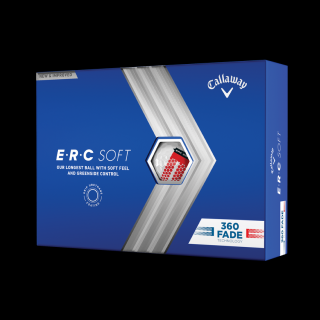 CALLAWAY ERC Soft 360 FADE míčky bílé -12 ks