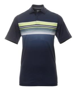CALLAWAY Fluid Stripe Print pánské tričko modré Velikost oblečení: L