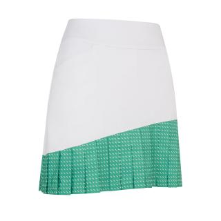 CALLAWAY Geo Printed dámská sukně bílo-zelená Velikost sukní: L
