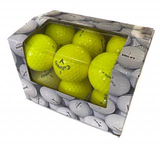 CALLAWAY hrané míčky v krabičce žluté - kvalita A/B (12ks)