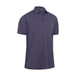 CALLAWAY Ombre Jacquard pánské tričko modré Velikost oblečení: XL