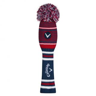 CALLAWAY Pom Pom headcover na fairwayové dřevo modro-červeno-bílý