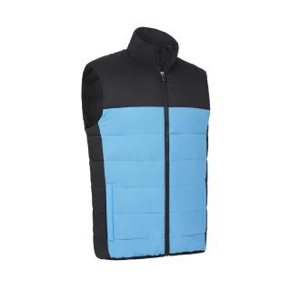 CALLAWAY Premium Down Puffer pánská vesta černo-modrá Velikost oblečení: M