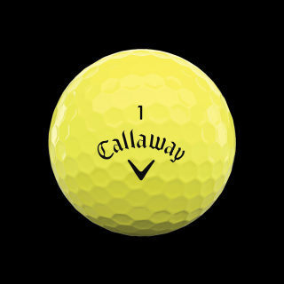 CALLAWAY Supersoft golfové míčky - žluté (1 ks)