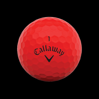 CALLAWAY Supersoft Matte golfové míčky - červené (1 ks)