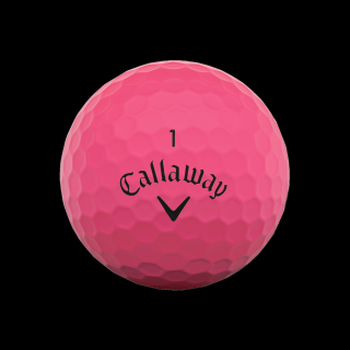 CALLAWAY Supersoft Matte golfové míčky - růžové (1 ks)